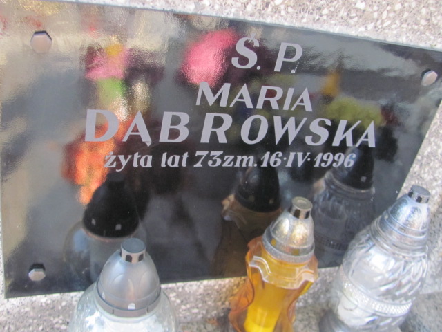 Maria Dąbrowska Jazgarzew - Grobonet - Wyszukiwarka osób pochowanych