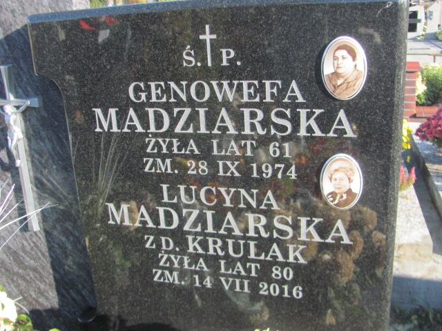 Lucyna Madziarksa Jazgarzew - Grobonet - Wyszukiwarka osób pochowanych