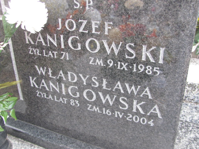 Władysława Kanigowska Jazgarzew - Grobonet - Wyszukiwarka osób pochowanych