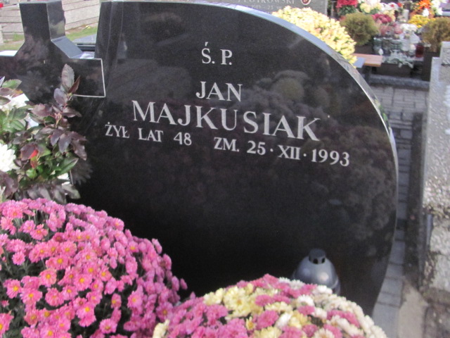 Jan Majkusiak Jazgarzew - Grobonet - Wyszukiwarka osób pochowanych