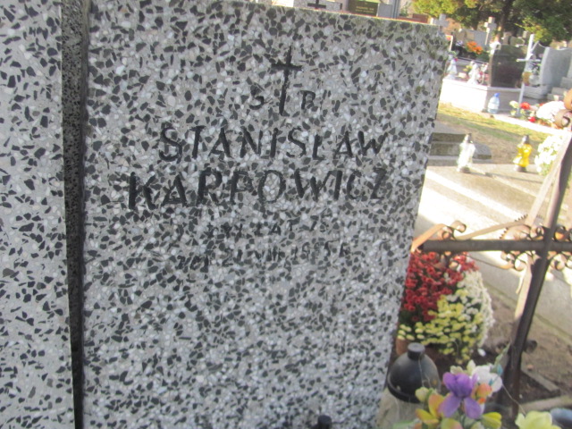 Krystyna Karpowicz  1921 Jazgarzew - Grobonet - Wyszukiwarka osób pochowanych