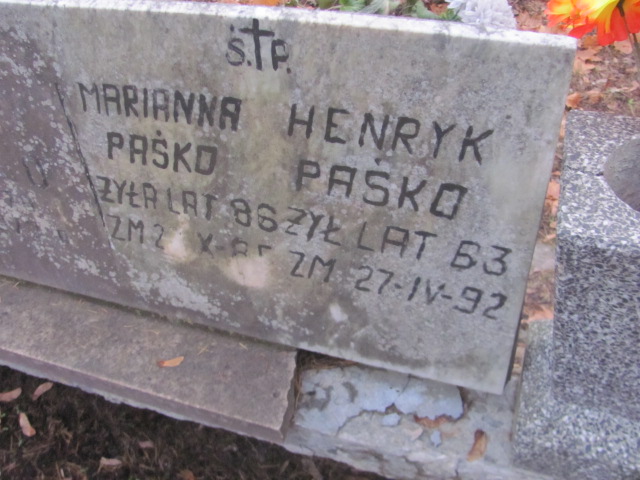Regina Paśko 1938 Jazgarzew - Grobonet - Wyszukiwarka osób pochowanych