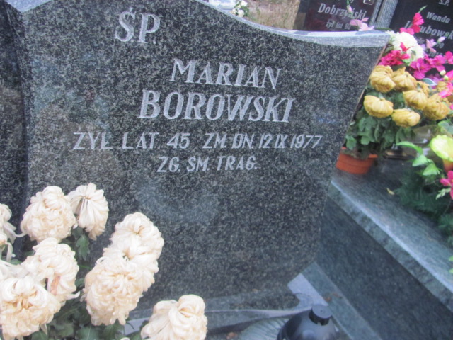 Henryk BOROWSKI 1967 Jazgarzew - Grobonet - Wyszukiwarka osób pochowanych