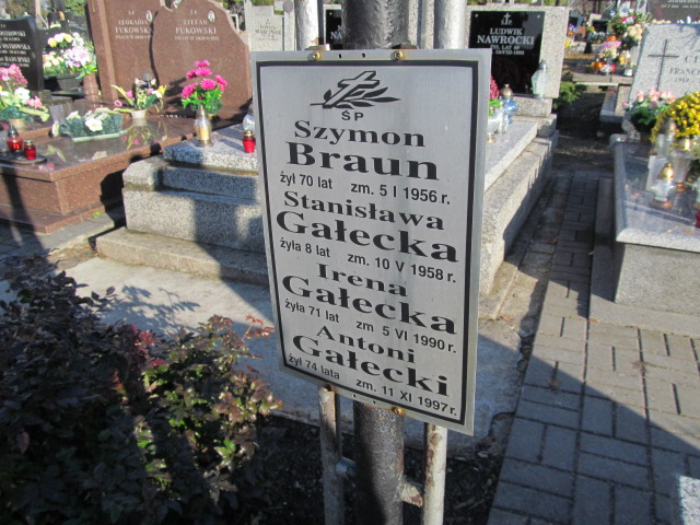 Antoni Gałecki Jazgarzew - Grobonet - Wyszukiwarka osób pochowanych