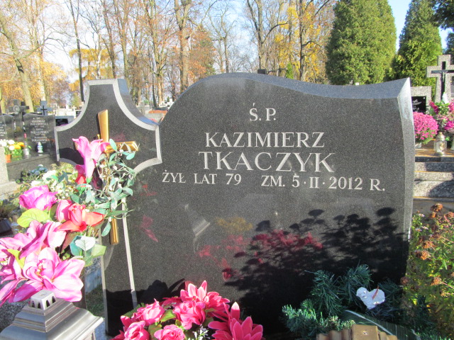 Kazimierz Tkaczyk 1933 Jazgarzew - Grobonet - Wyszukiwarka osób pochowanych
