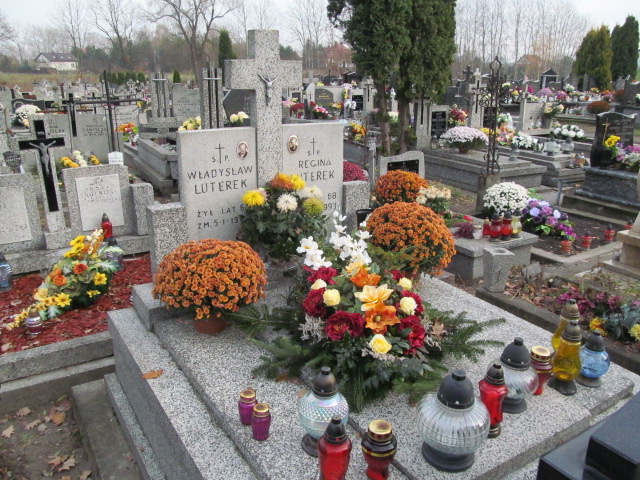 Grób Regina Luterek