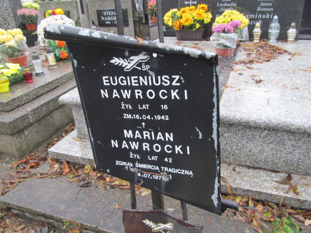 Eugeniusz Nawrocki Jazgarzew - Grobonet - Wyszukiwarka osób pochowanych