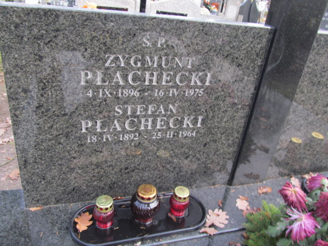 Zygmunt Płachecki 1896 Jazgarzew - Grobonet - Wyszukiwarka osób pochowanych