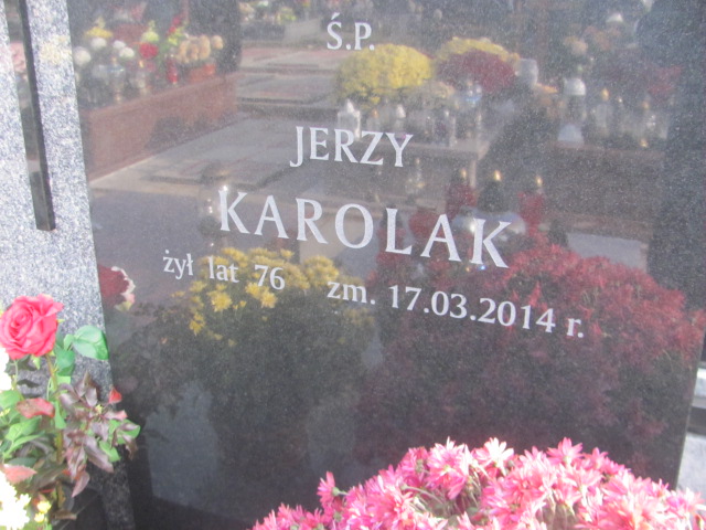 Jerzy Karolak 1958 Jazgarzew - Grobonet - Wyszukiwarka osób pochowanych