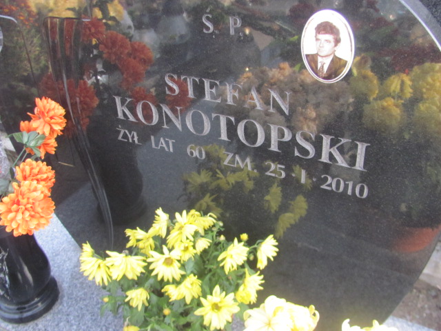 Stefan Konotopski 1949 Jazgarzew - Grobonet - Wyszukiwarka osób pochowanych