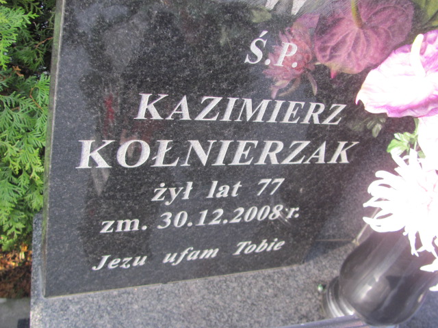 Janina Kołnierzak 1933 Jazgarzew - Grobonet - Wyszukiwarka osób pochowanych