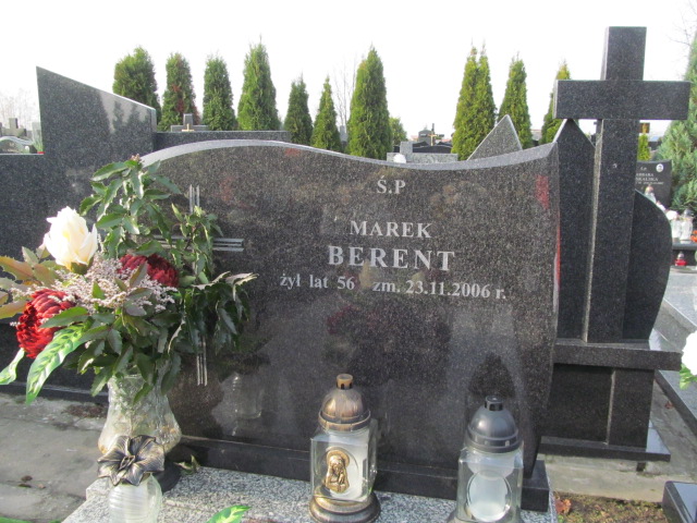 Marek Berent 1949 Jazgarzew - Grobonet - Wyszukiwarka osób pochowanych