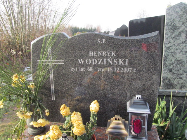 Henryk Wodziński 1939 Jazgarzew - Grobonet - Wyszukiwarka osób pochowanych