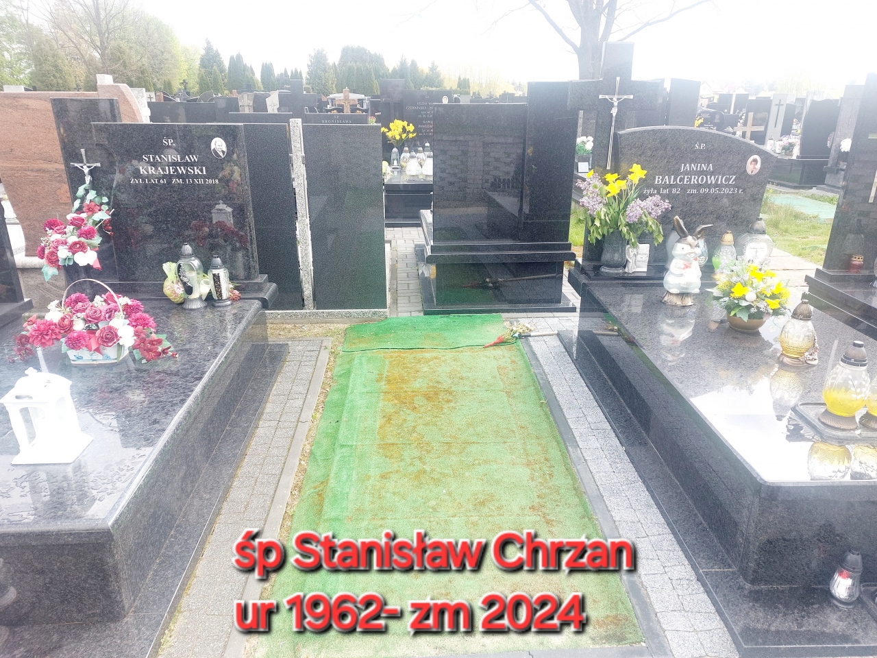 Stanisław Chrzan 1962 Jazgarzew - Grobonet - Wyszukiwarka osób pochowanych
