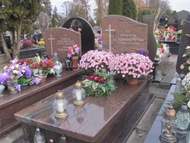 Grób Henryk Lewandowski