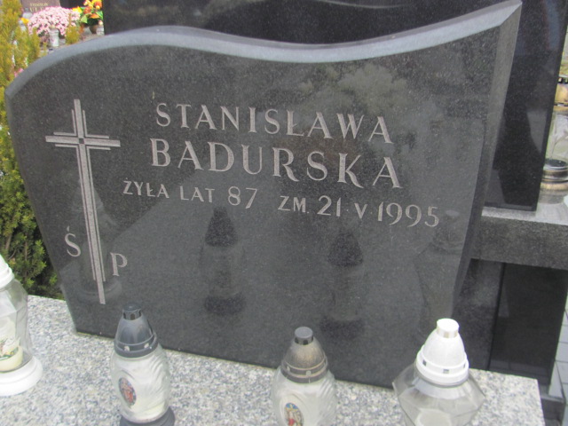 Stanisława Badurska Jazgarzew - Grobonet - Wyszukiwarka osób pochowanych