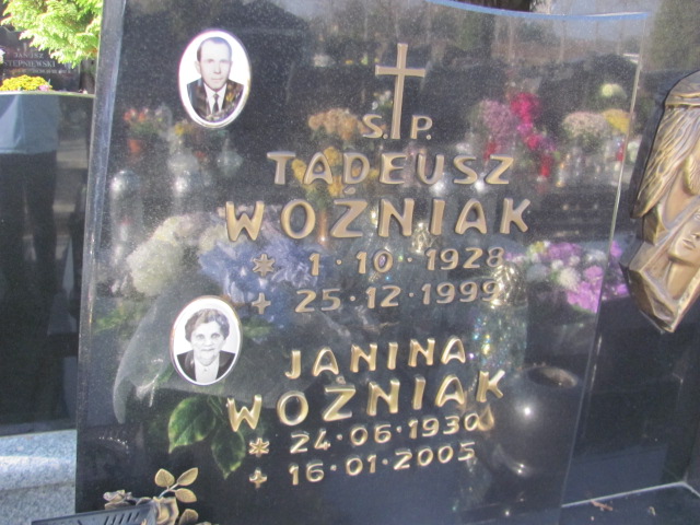 Tadeusz Woźniak 1928 Jazgarzew - Grobonet - Wyszukiwarka osób pochowanych